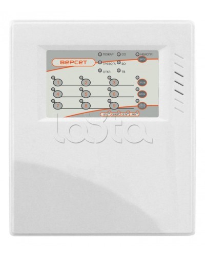 Прибор приемно-контрольный охранно-пожарный ВЕРСЕТ 09 в Сергиевом Посаде Приемно-контрольные приборы Pintop.ru