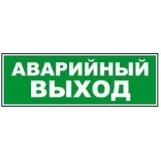 Табло ВИСТЛ Молния-24 СН "Аварийный выход"