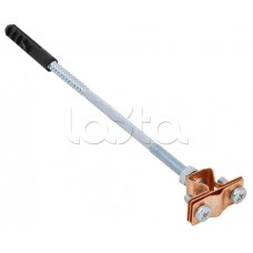 Дер. пров. кругл. 8-10мм бетонный фасад медь IEK (ZDP80-50-3-18)