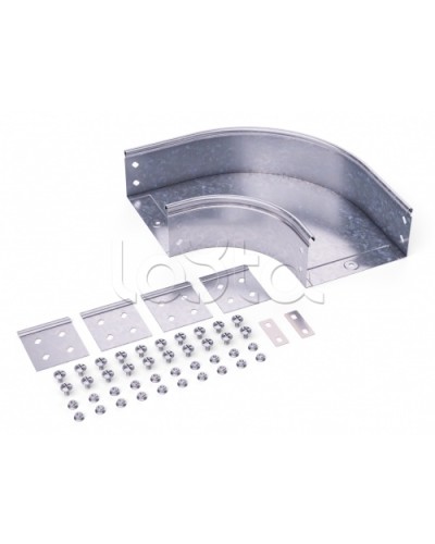 Угол 50x50 горизонтальный 90° CPO 90, горячеоцинкованный DKC (36000KHDZ) в Сергиевом Посаде Аксессуары для лотков Pintop.ru