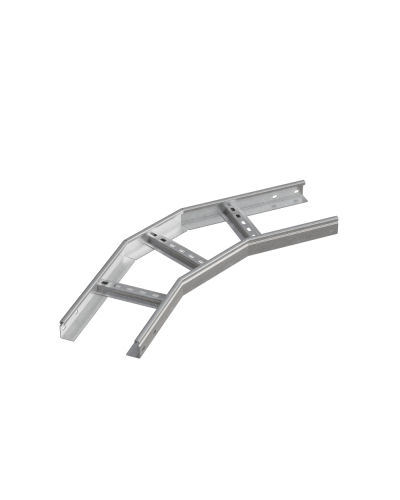 Угол лестничный горизонтальный 45 гр. 50х300х2,0 мм N КМ-профиль (LGL45-50-300-2.0 N) в Сергиевом Посаде Аксессуары для лотков Pintop.ru