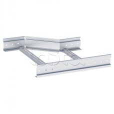 Переходник по ширине левосторонний лестничный усиленный 100х900х300 мм (2 мм) HDZ EKF (wlltp100x900x300-2-HDZ)