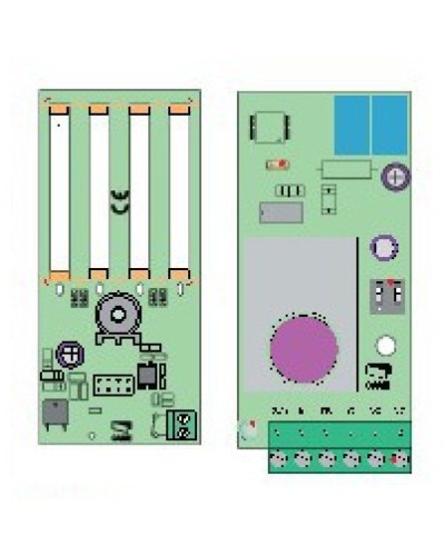 Плата RX DIW01 DBC01 Came 119RIR252 в Сергиевом Посаде Запчасти для шлагбаумов и автоматики Pintop.ru
