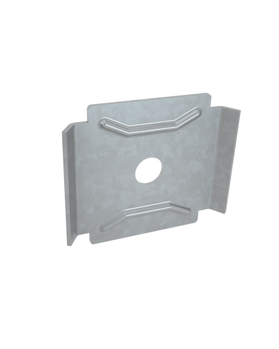 Фиксатор площадка INOX304 КМ-Профиль (FP INOX304) в Сергиевом Посаде Аксессуары для лотков Pintop.ru