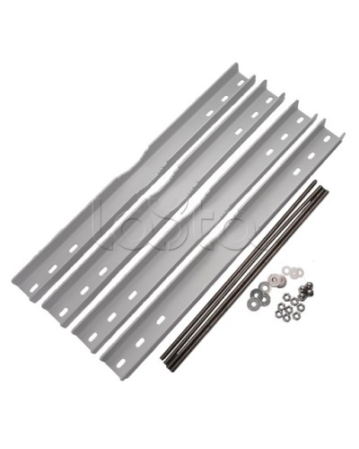 Комплект кронштейнов для крепления ТШ на круглые опоры Спектрон Крепление ТШ на опору в Сергиевом Посаде Крепежные изделия Pintop.ru