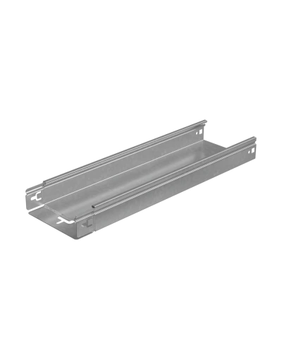 Лоток неперфорированный 50х150х1,0 L3000 мм Быстрый монтаж ПЛЮС INOX304 КМ-Профиль (LNplus50-150-1.0-3000 INOX304) в Сергиевом Посаде Кабельные лотки Pintop.ru