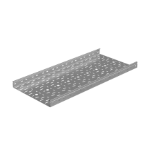 Лоток перфорированный 50х400х1,0 L2500 мм "Стандарт ПЛЮС" INOX304 КМ-Профиль (LPEplus50-400-1.0-2500 INOX304)