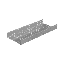 Лоток перфорированный 100х400х1,2 L2000 мм "Стандарт ПЛЮС" INOX304 КМ-Профиль (LPEplus100-400-1.2-2000 INOX304)