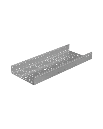 Лоток перфорированный 100х400х1,2 L2000 мм Стандарт ПЛЮС INOX304 КМ-Профиль (LPEplus100-400-1.2-2000 INOX304) в Сергиевом Посаде Кабельные лотки Pintop.ru